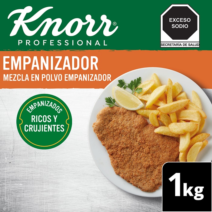 Knorr® Professional Empanizador 1 Kg - Conozca Knorr Empanizador  de 1kg, ofrece el mejor sabor, color y texctura para tus platillos empanizados